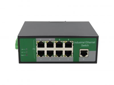 鋼合金工業級百兆9電交換機